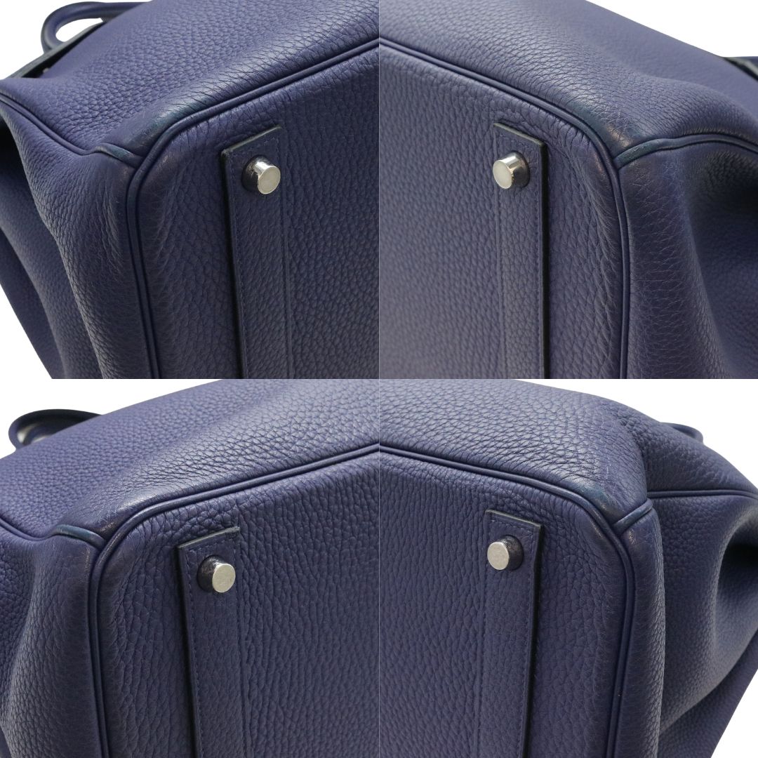 バーキン 40<br>トゴ<br>ブルーアンクル/シルバー金具<br>【USED】