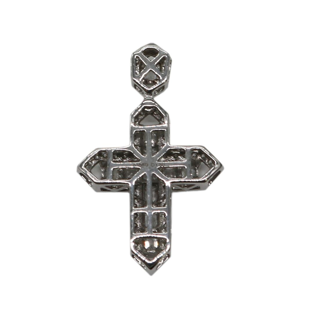 ORIGINAL JEWELRY<br>【オリジナルジュエリー】<br>K18WG D1.50ct<br>クロスバケット<br>ダイヤモンドトップ<br>【NEW】