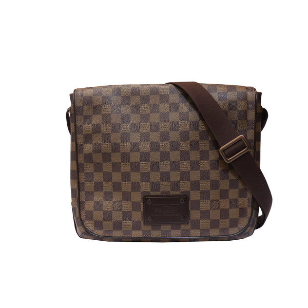 LOUIS VUITTON ルイヴィトン ダミエ ブルックリンMM N51211【中古 ...
