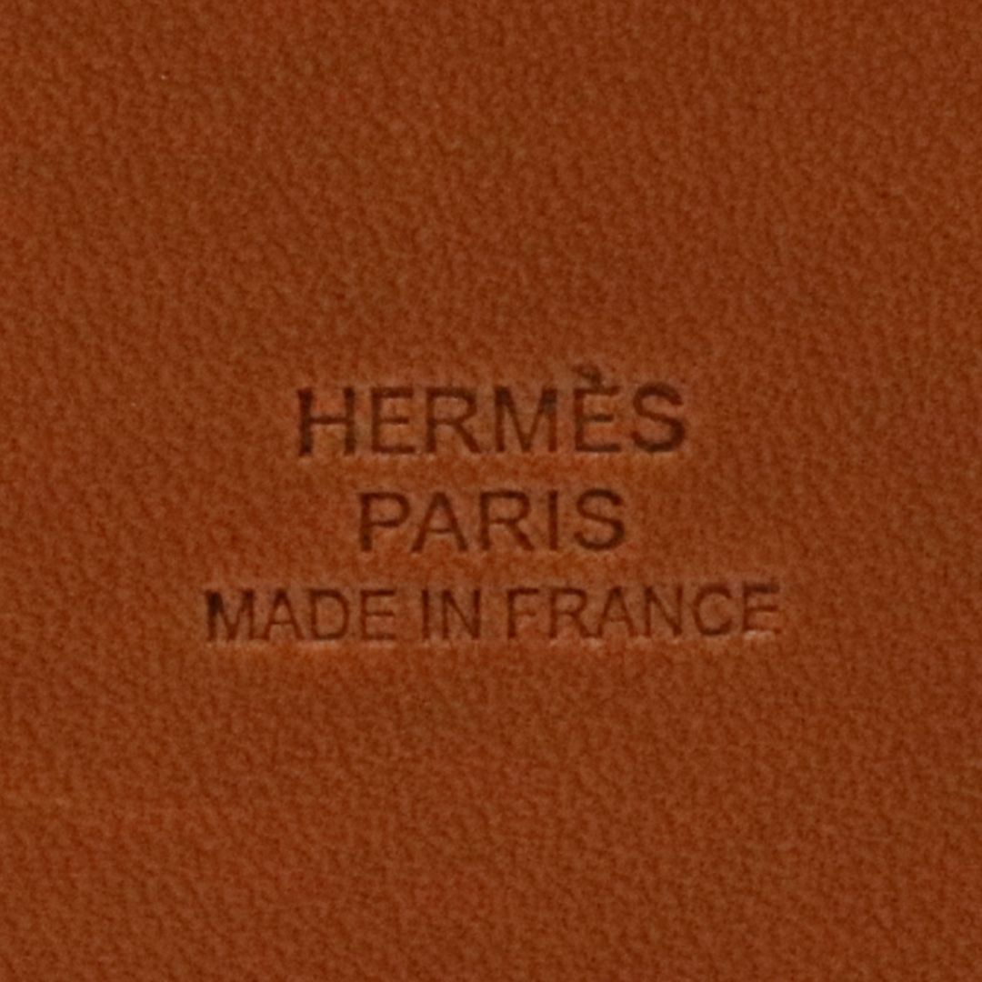 HERMES【エルメス】インクカードリッジケース レザー ゴールド