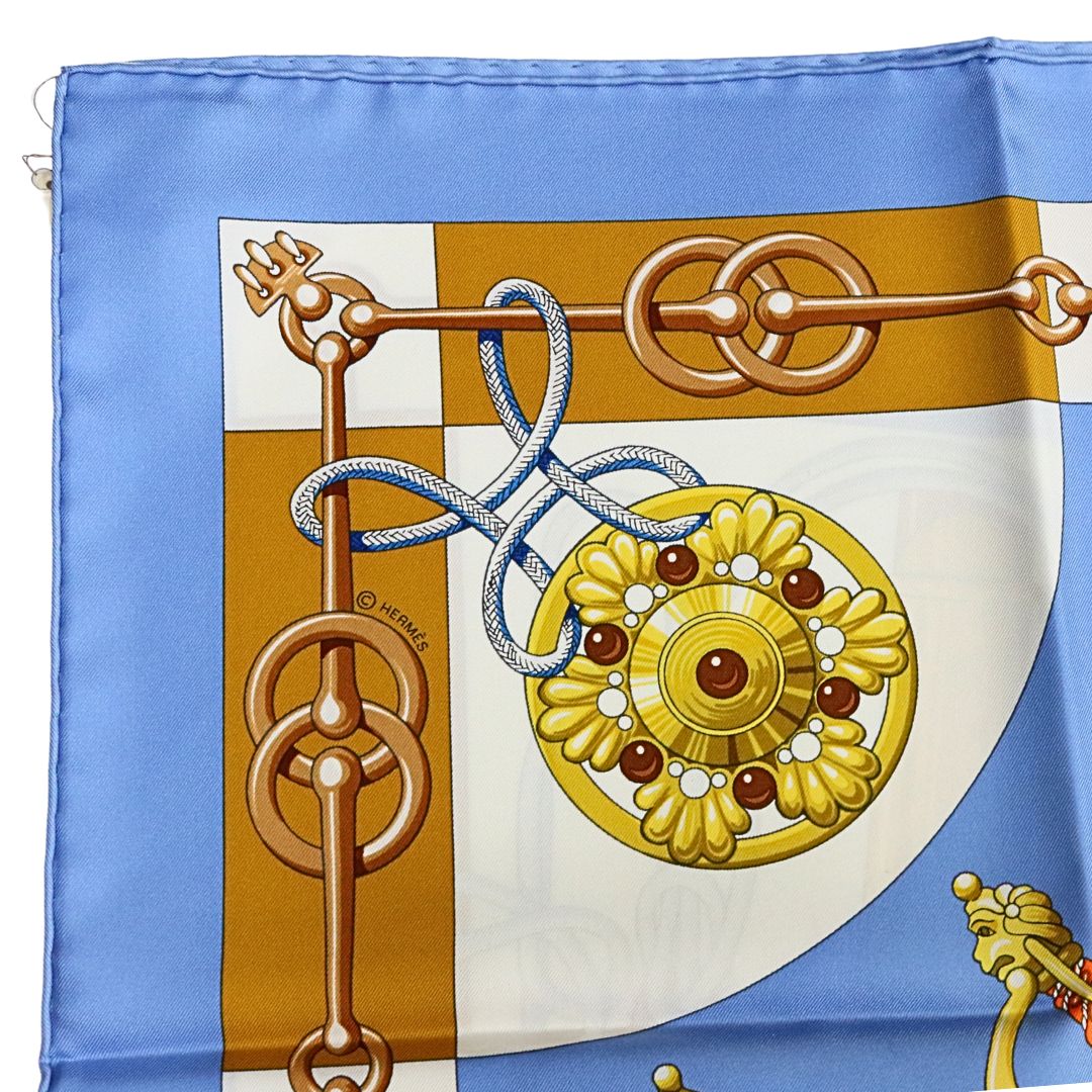 HERMES【エルメス】カレ 90《クリケティス》【未使用品】