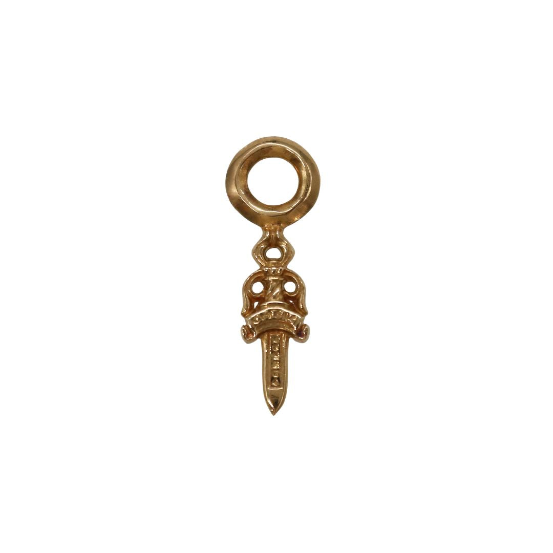 スタック ダガーチャーム<br>22K PG<br>【未使用品】