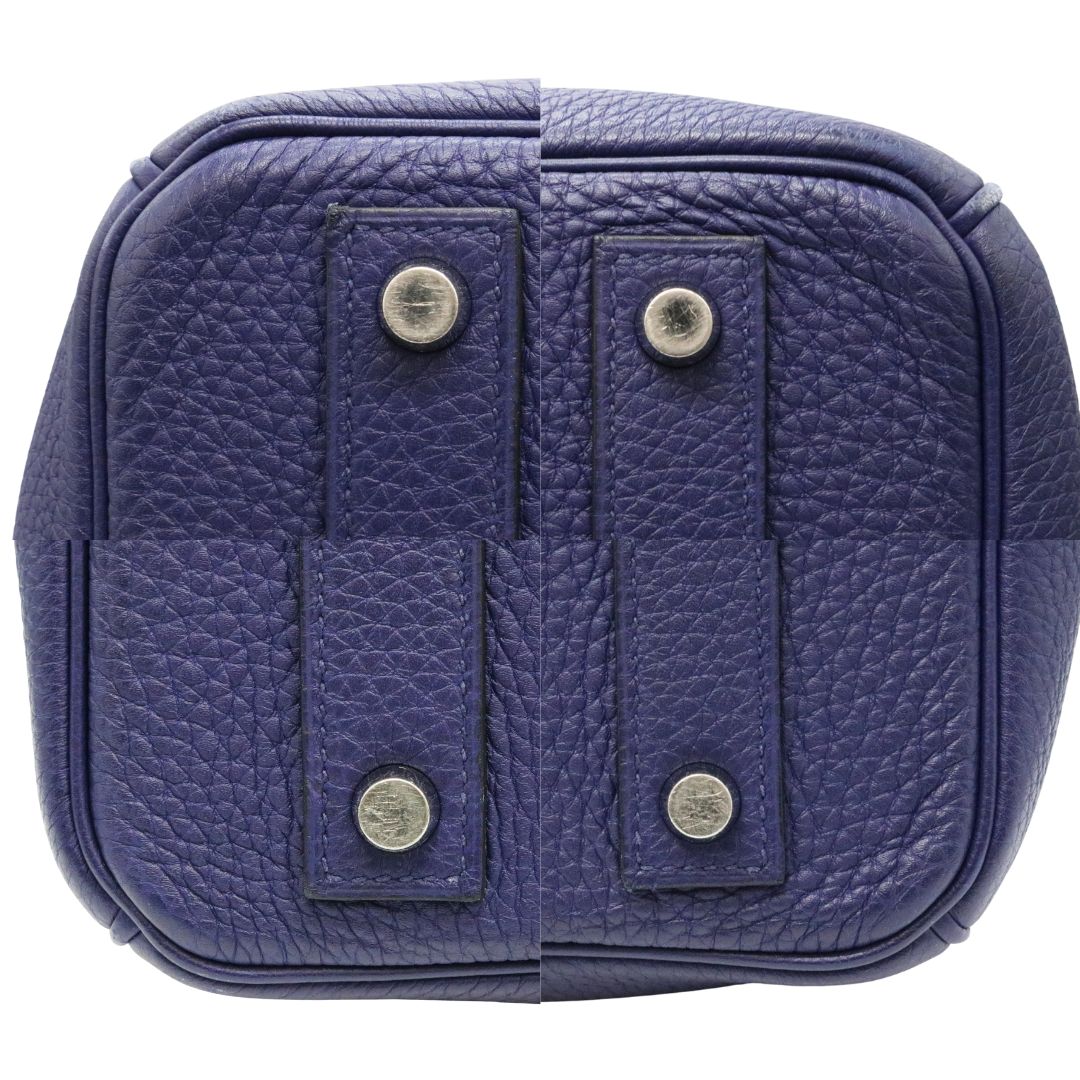 バーキン 40<br>トゴ<br>ブルーアンクル/シルバー金具<br>【USED】