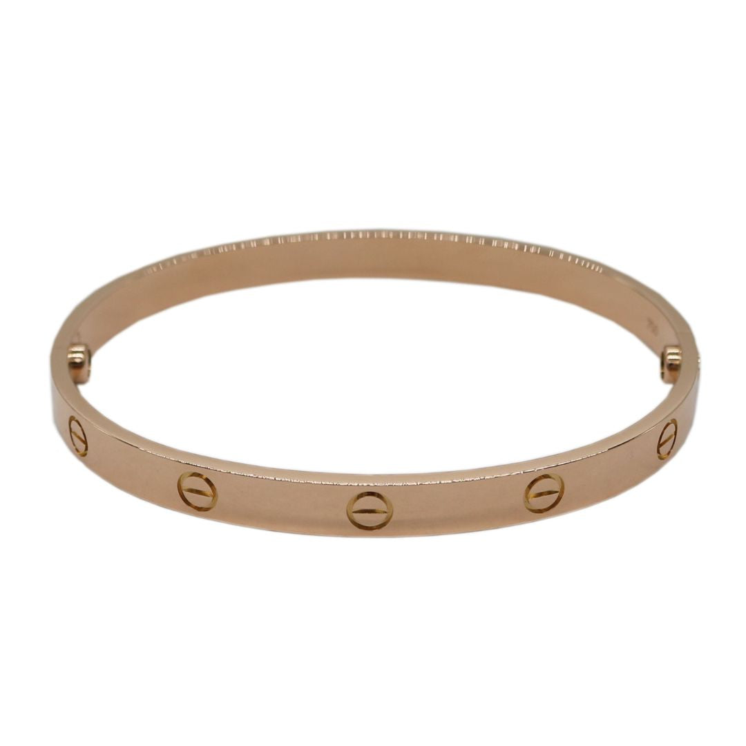 Cartier【カルティエ】<br>ラブ ブレス<br>K18PG【USED】