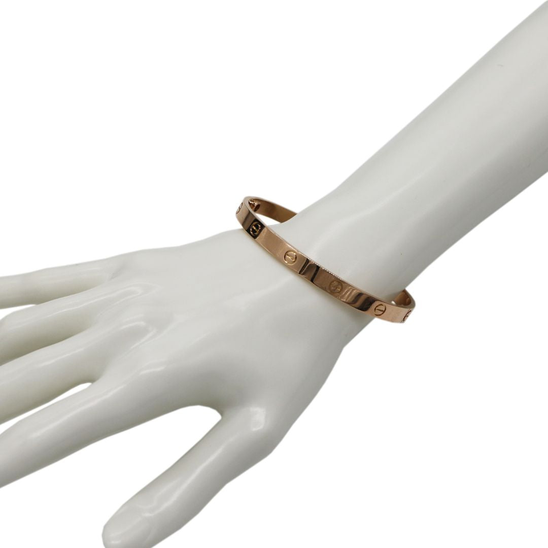 Cartier【カルティエ】<br>ラブ ブレス<br>K18PG【USED】