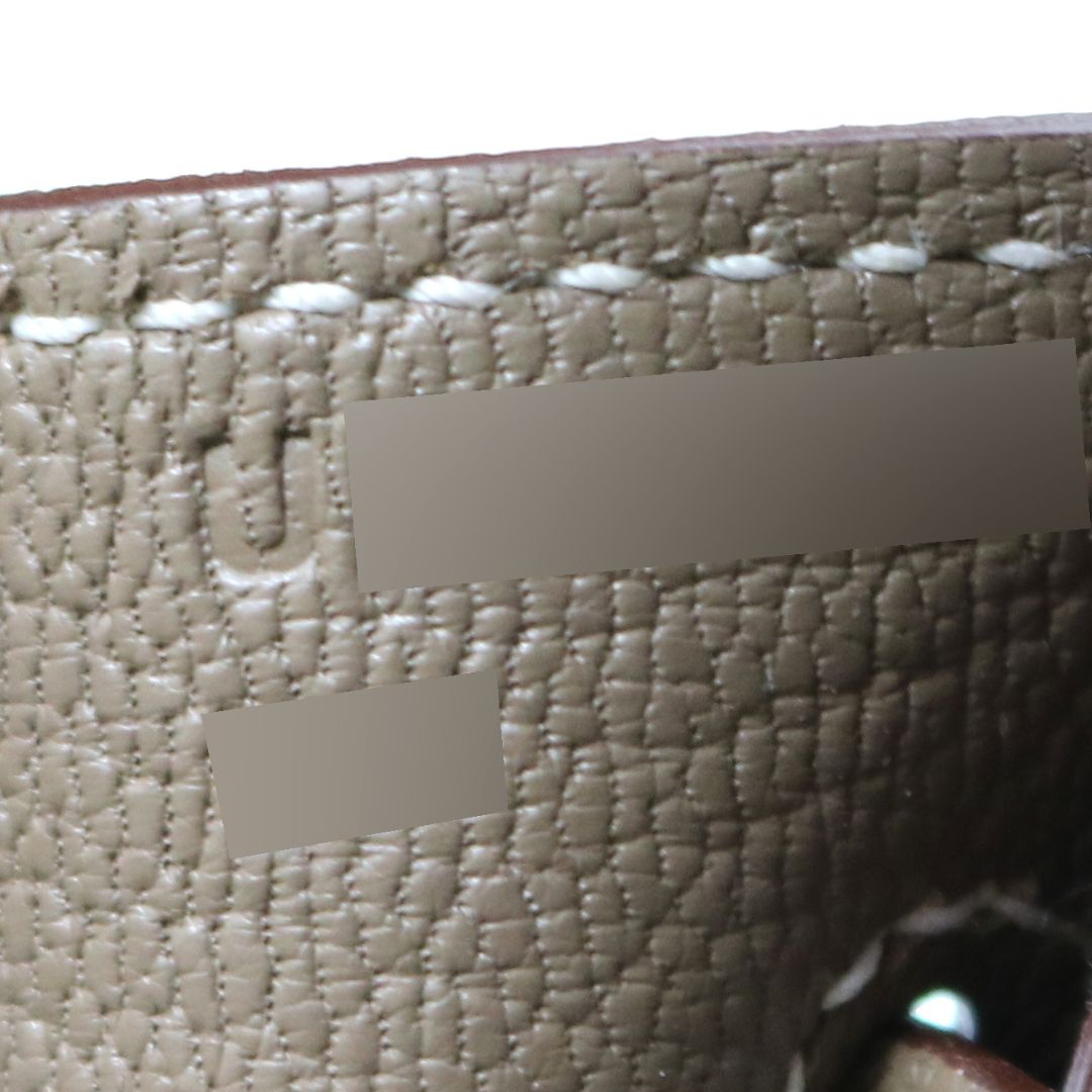 HERMES【エルメス】<br>バーキン25<br>トゴ<br>エトゥープ/ゴールド金具【NEW】