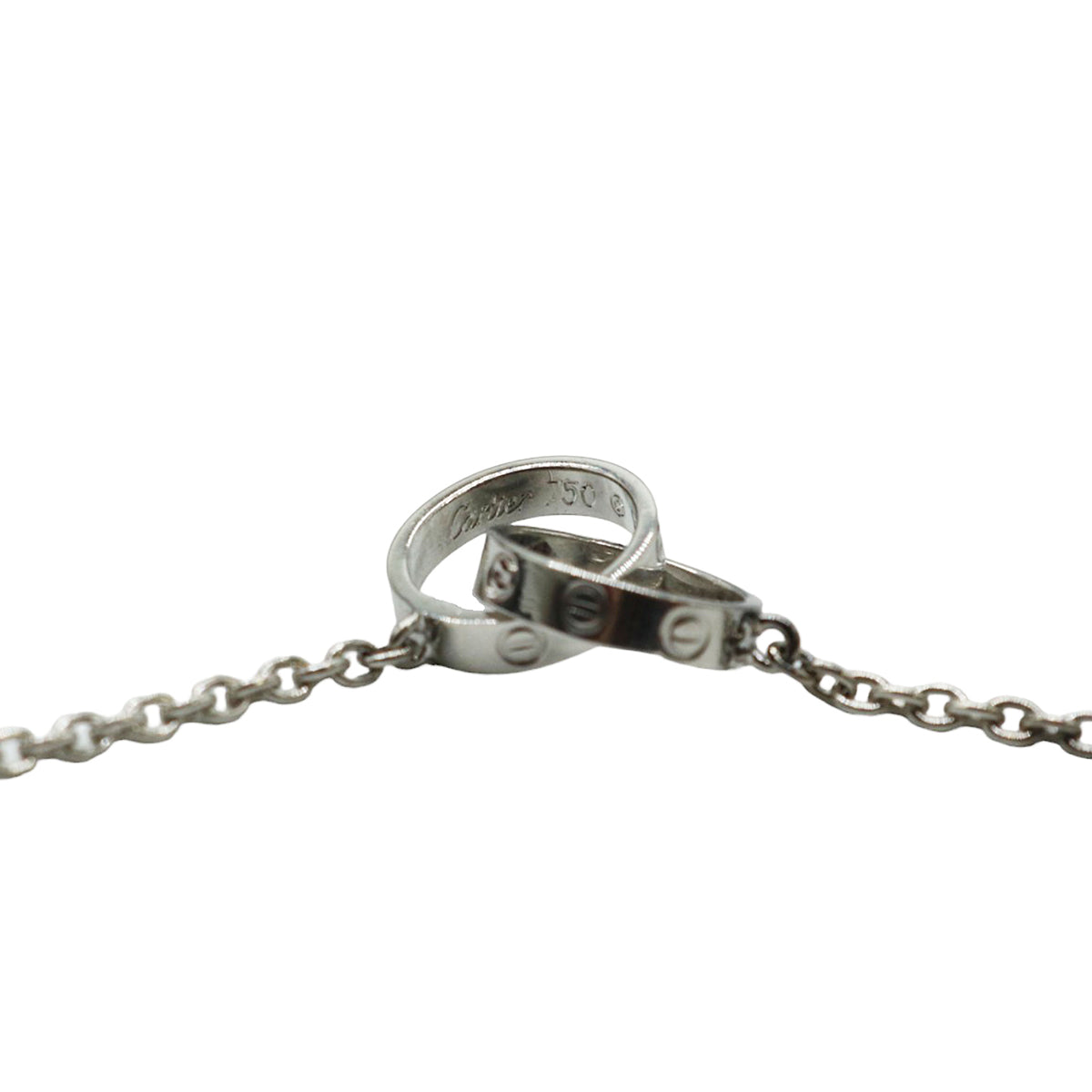 Cartier【カルティエ】<br>ベビーラブ ブレスレット <br>K18WG<br>【USED】