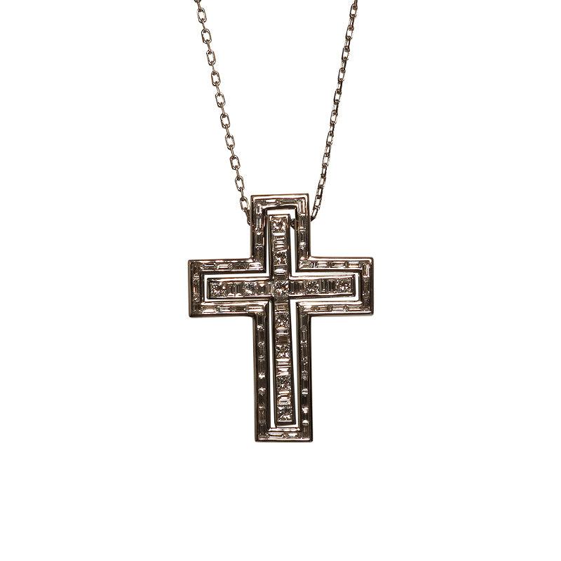 DAMIANI ダミアーニ<BR>K18WG/D1.69ct<BR>ベルエポック<BR>ダイヤモンドネックレス(L)<BR>【USED】