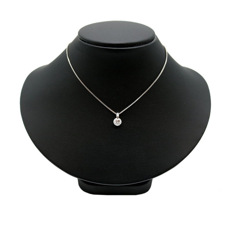 ORIGINAL JEWELRY<br>【オリジナルジュエリー】<br>PT900/PT850/D0.514ct<BR>プラチナ<br>一粒ダイヤモンド ペンダント<BR>【NEW】