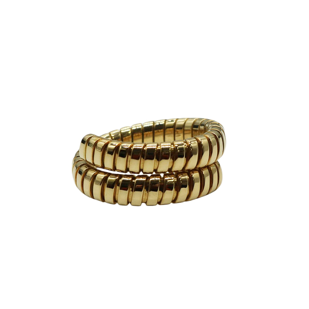 BVLGARI【ブルガリ】<br>トゥボガス リング <br>K18YG<br>【USED】