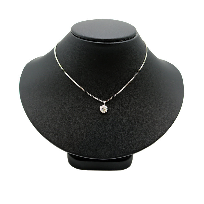 ORIGINAL JEWELRY<br>【オリジナルジュエリー】<br>PT900/PT850/D0.7ct<BR>一粒ダイヤモンド ペンダント<BR>【NEW】