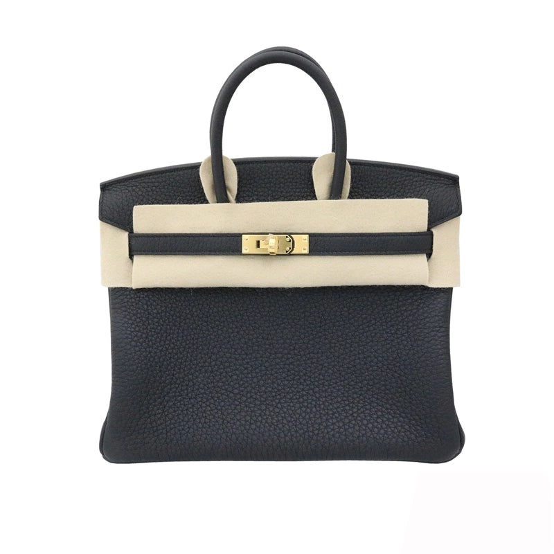 トゴ<BR>バーキン25<BR>ブラック/ゴールド金具<br>【NEW】