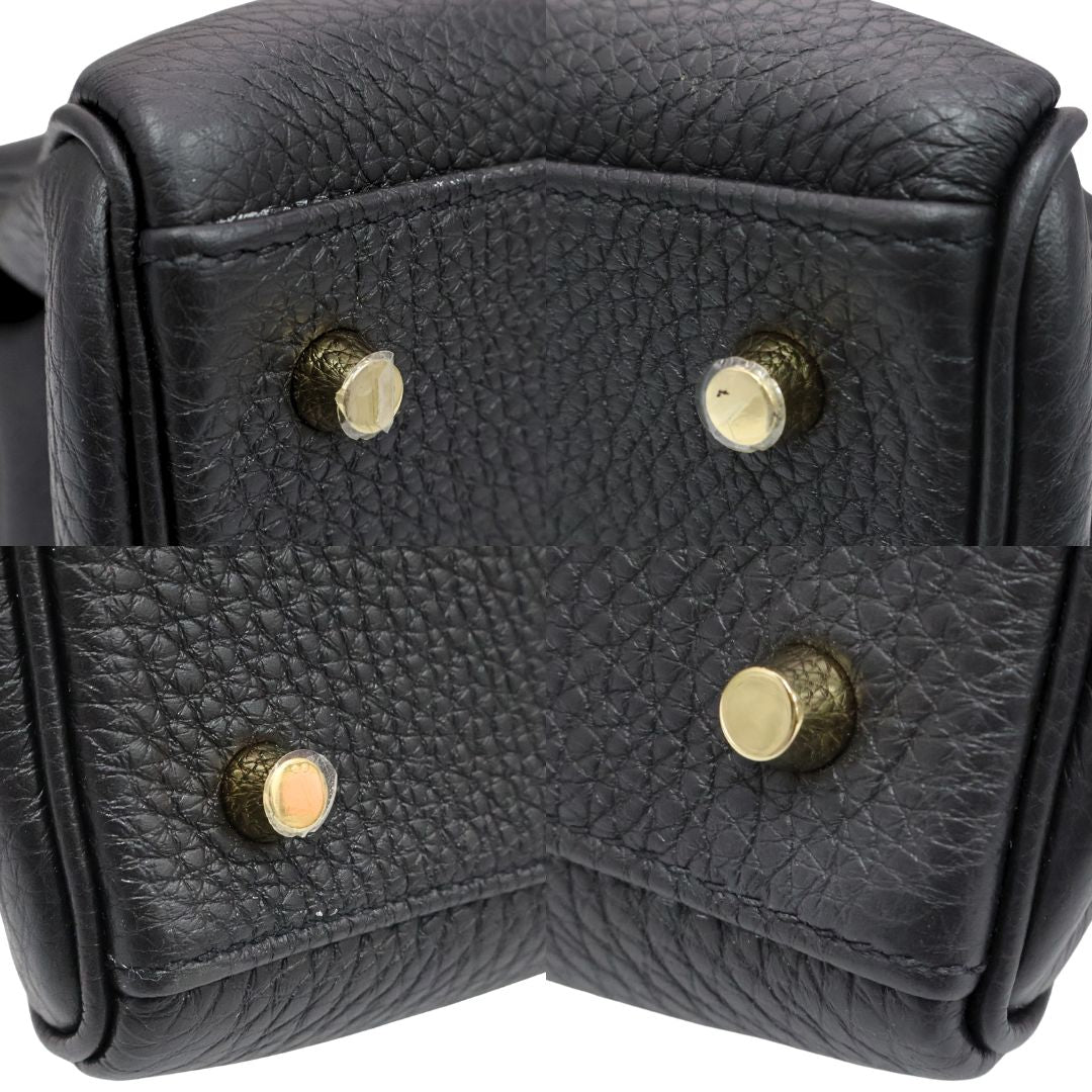 ケリー 40<br>トゴ<br>ブラック/ゴールド金具<br>【USED】