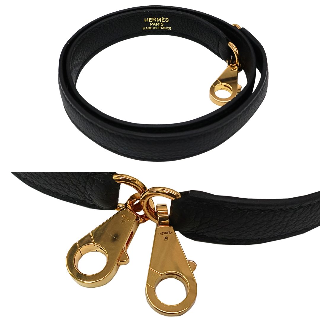 ケリー 40<br>トゴ<br>ブラック/ゴールド金具<br>【USED】