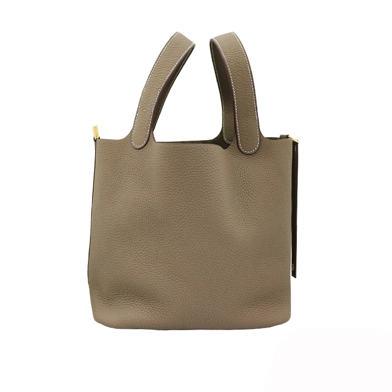 トリヨンクレマンス<BR>ピコタンロックMM<BR>エトゥープ/G金具<BR>【NEW】