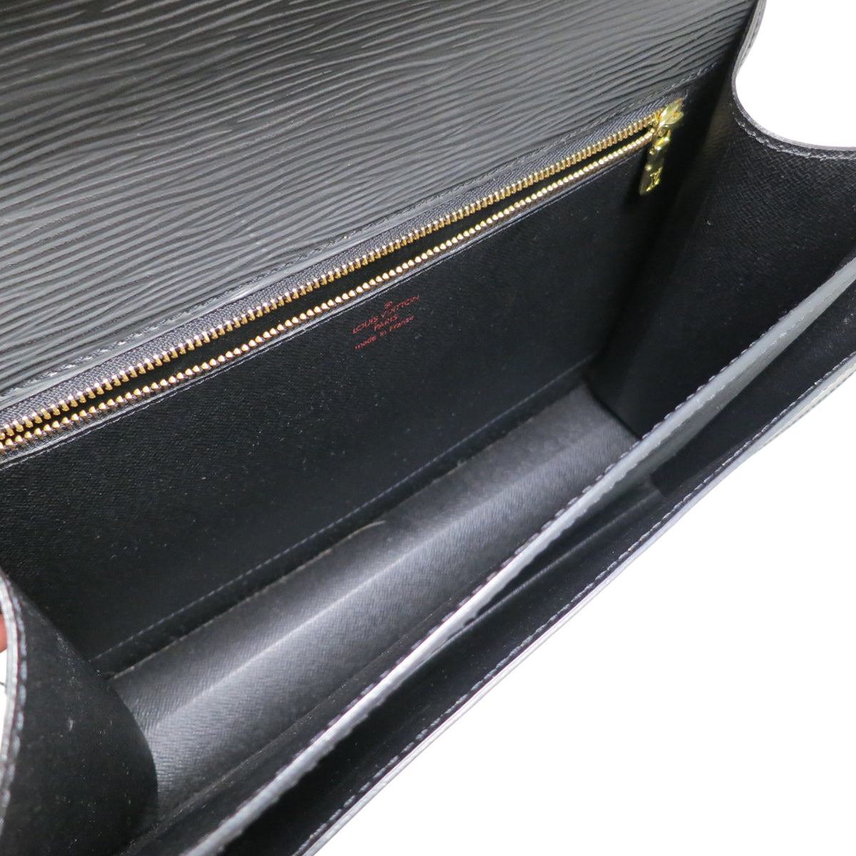 モンソー<br>エピレザー/ノワール<br>ゴールド金具<br>【USED】