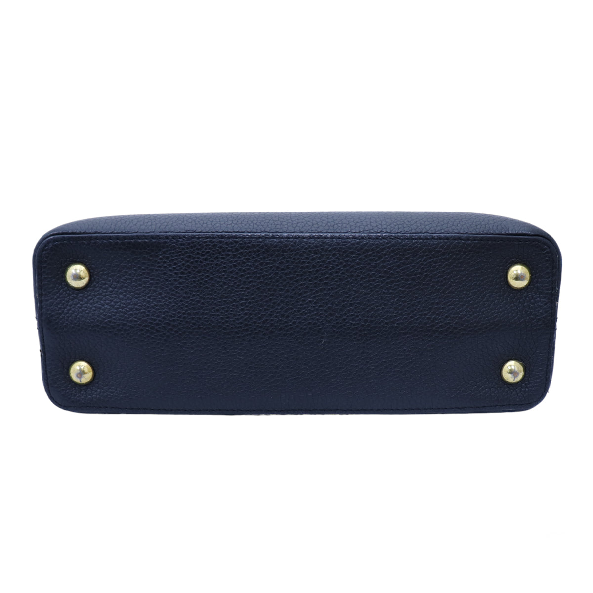 カプシーヌ BB<br>ブラック<br>トリヨンレザー×パイソン<br>ゴールド金具<br>【USED】