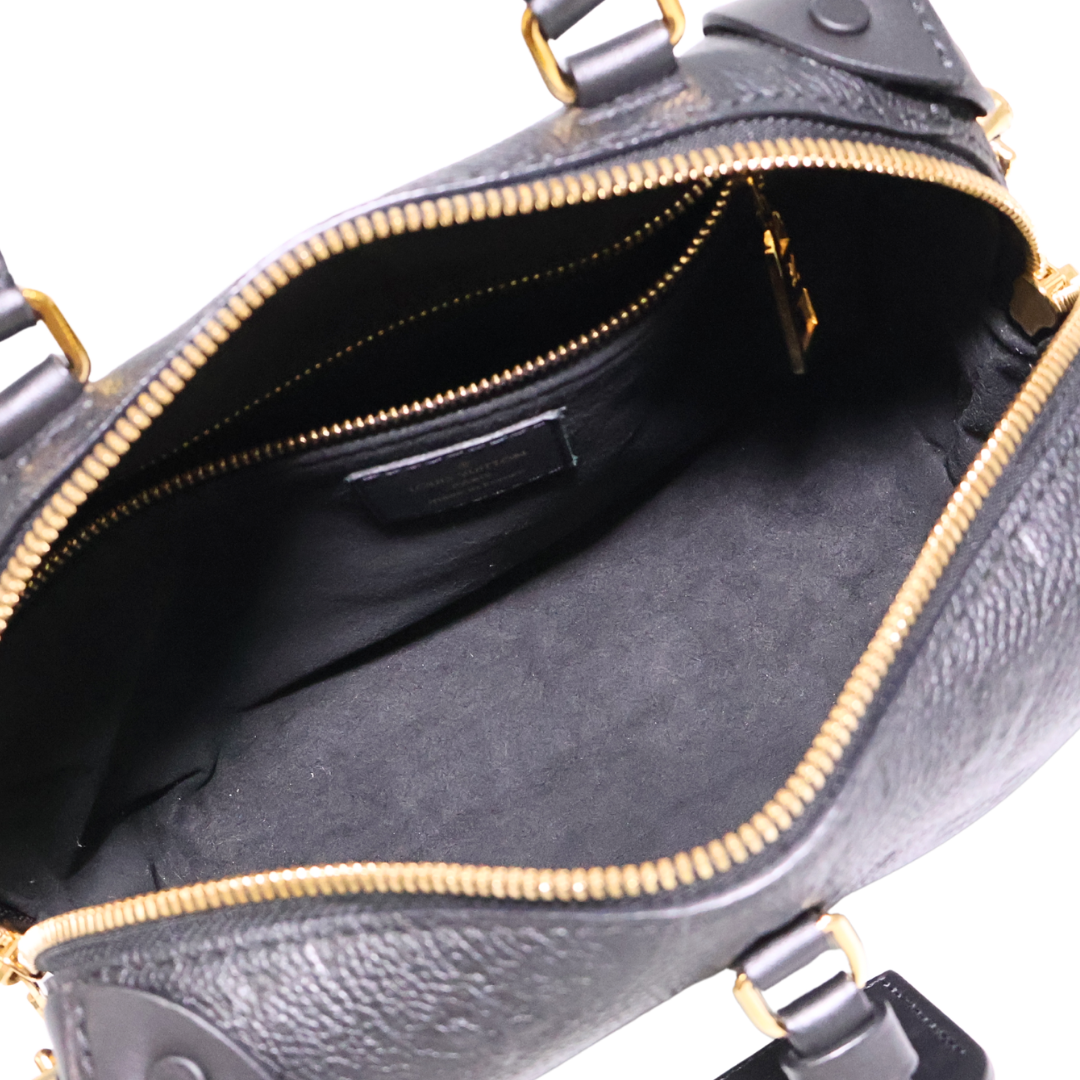 プティット・マル スープル<br>モノグラム アンプラント<br>ノワール<br>【USED】