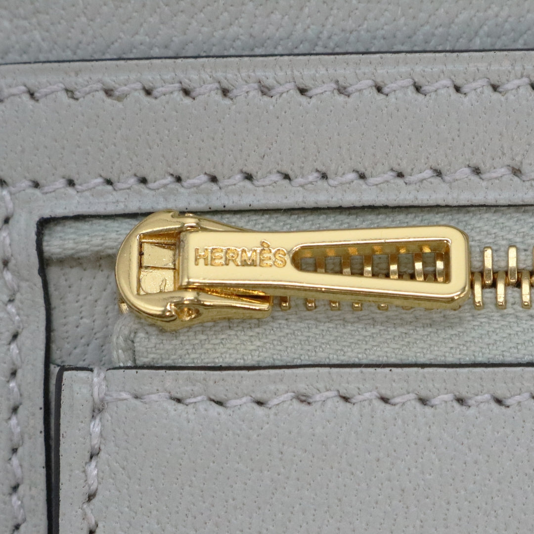 ベアンスフレ <br>アリゲーターマット<br>グリネヴェ/ゴールド金具<br>【未使用品】