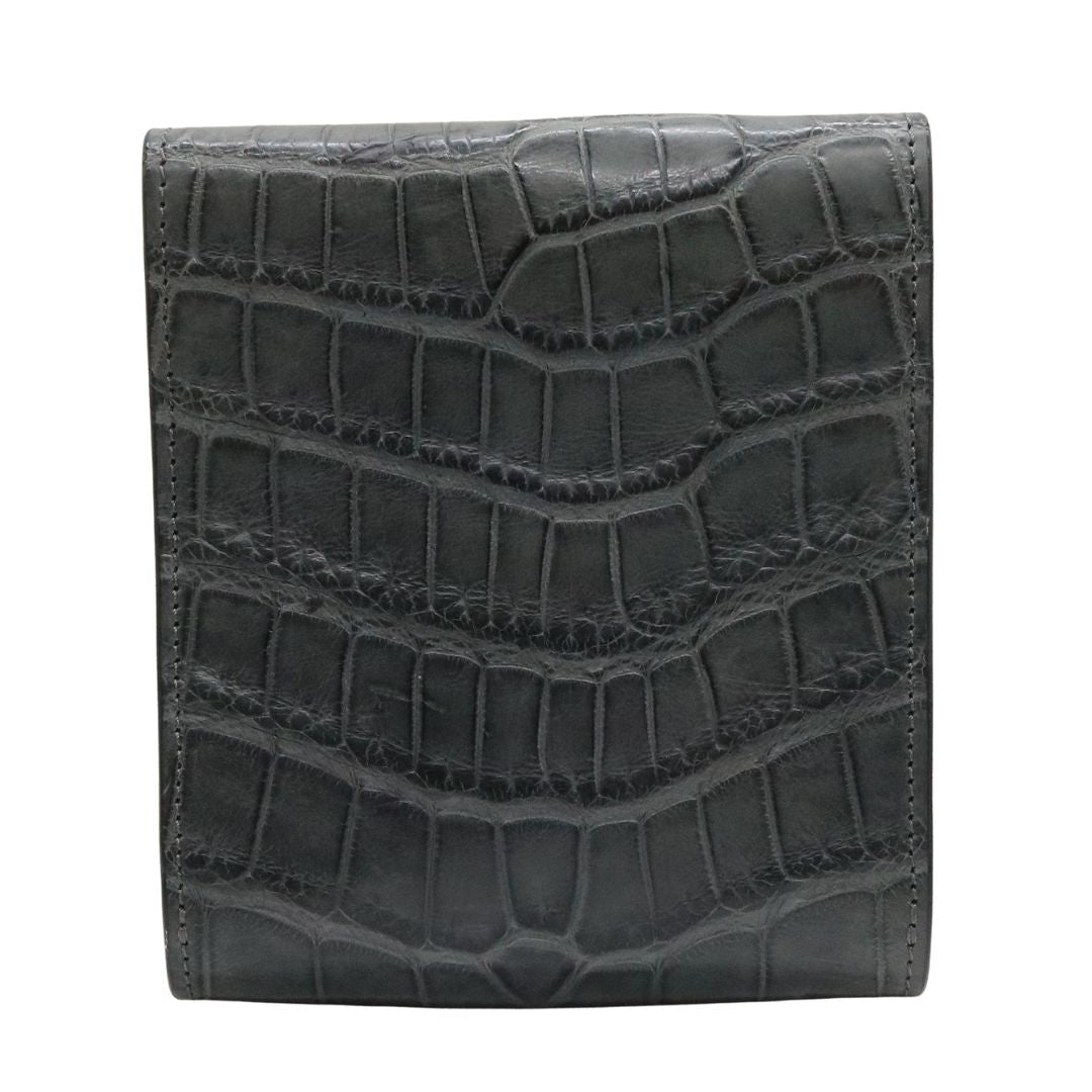 オリジナル<BR>クロコダイル IQOSケース<BR>グレー<BR>【NEW】