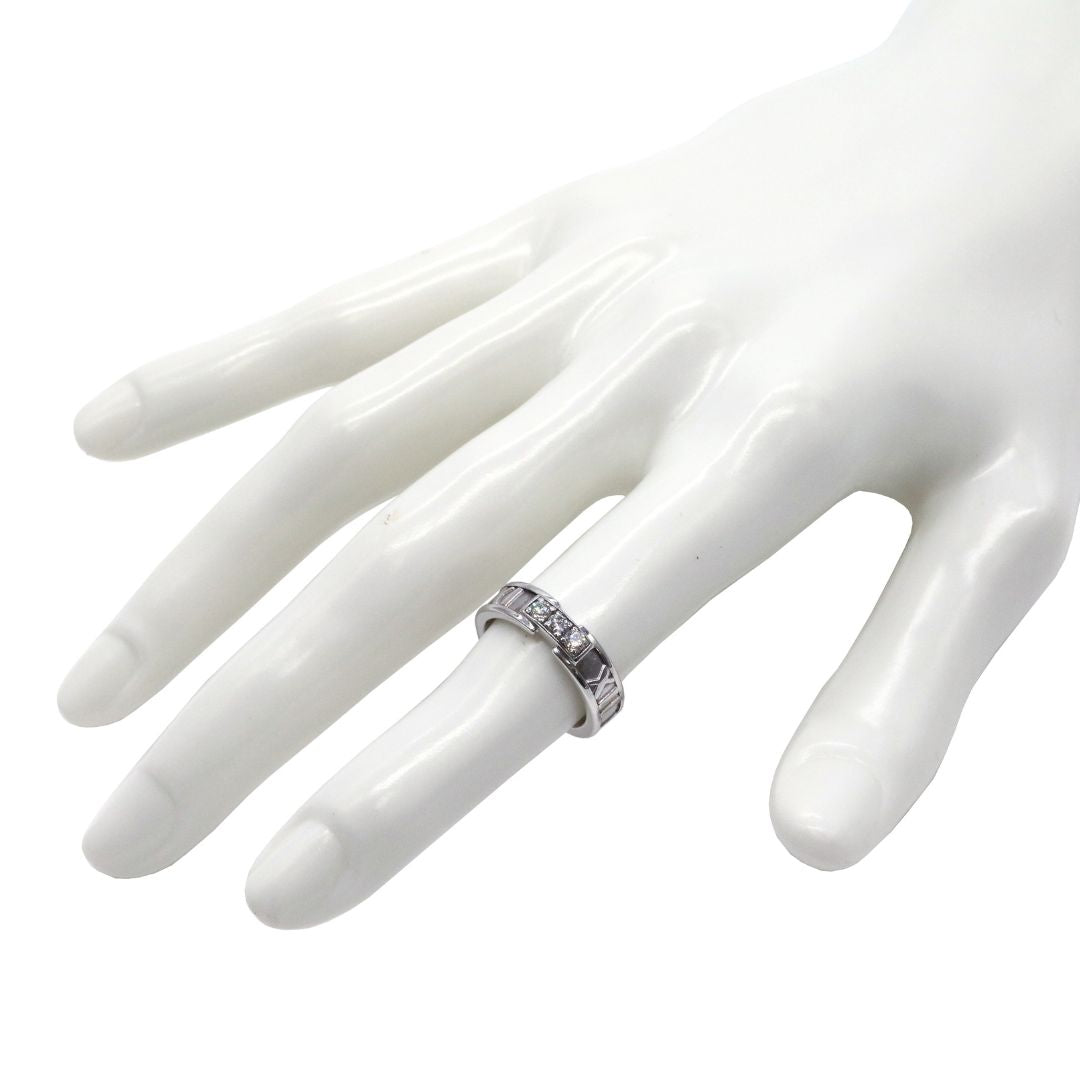 Tiffany＆Co【ティファニー】アトラス 3Pダイヤリング K18WG【USED】