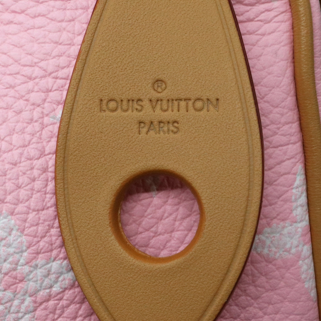 スピーディ P9<br>バンドリエール 30<br>カーフレザー/ラムレザー<br>キャンディピンク/ゴールド金具<br>【未使用品】