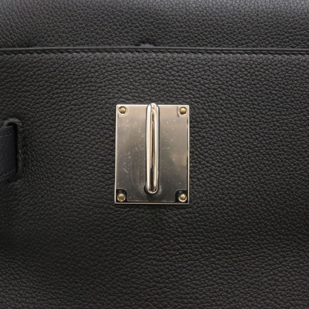 HERMES【エルメス】ケリー42 マキシ トゴ ブラック/シルバー金具 【USED】