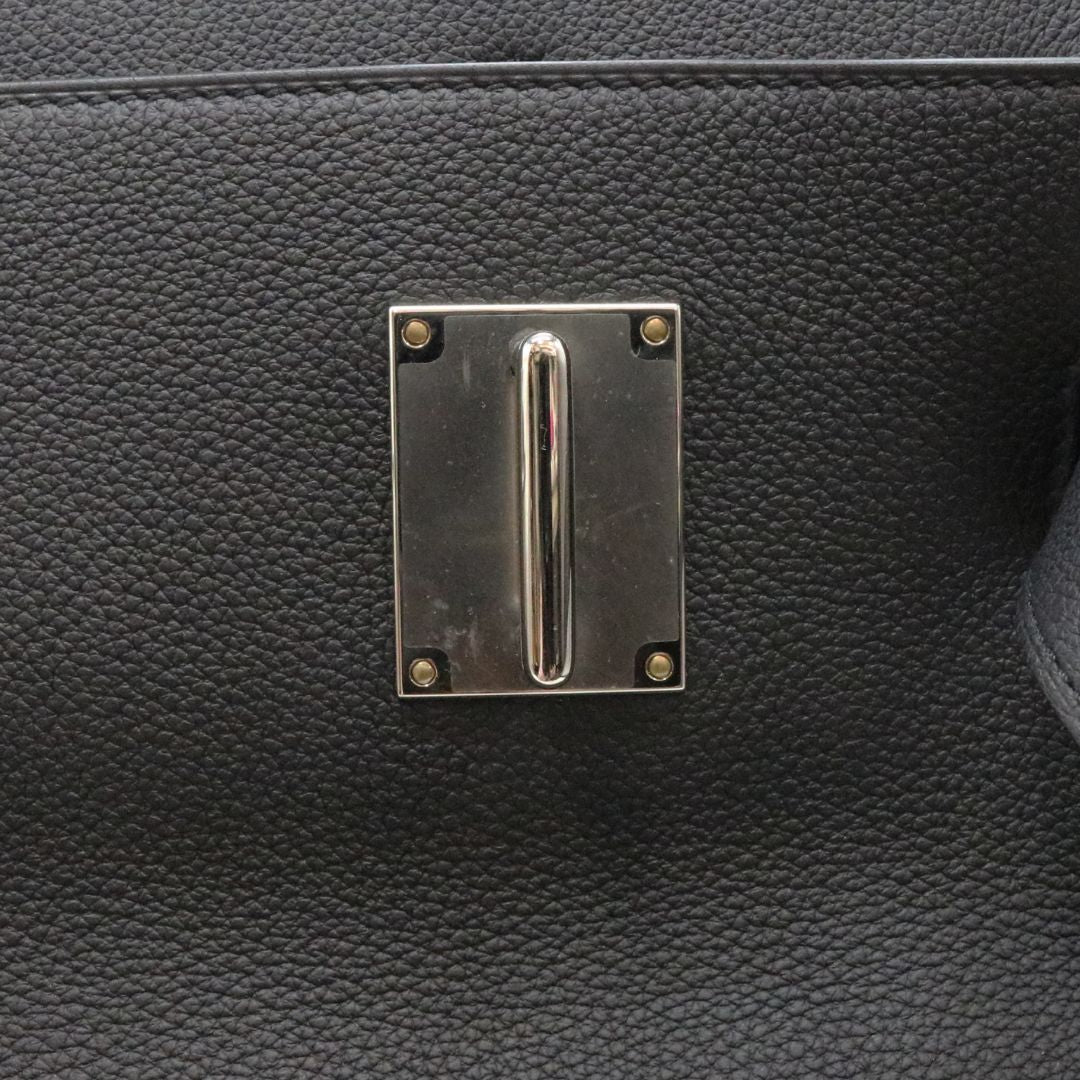 HERMES【エルメス】ケリー42 マキシ トゴ ブラック/シルバー金具 【USED】