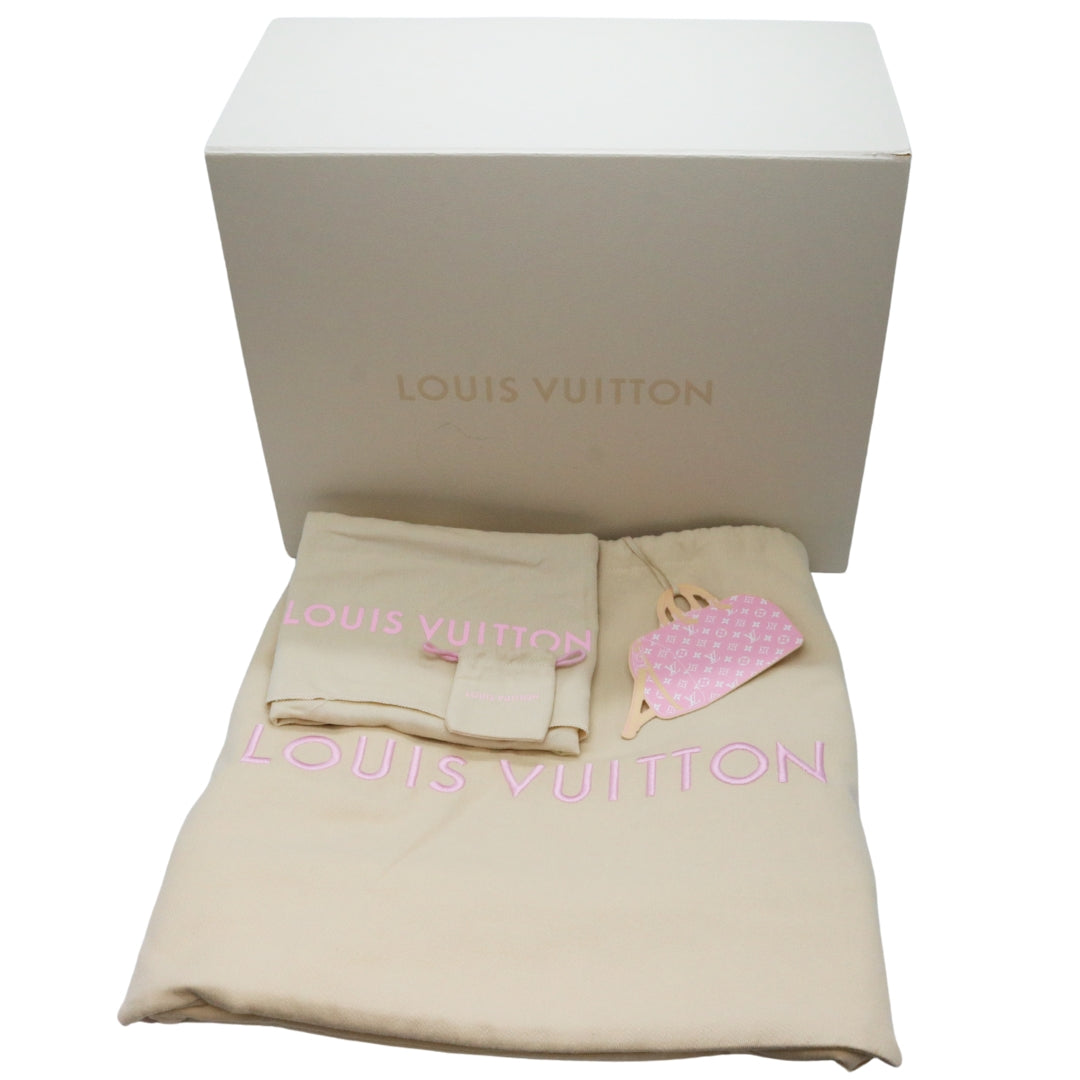 スピーディ P9<br>バンドリエール 30<br>カーフレザー/ラムレザー<br>キャンディピンク/ゴールド金具<br>【未使用品】