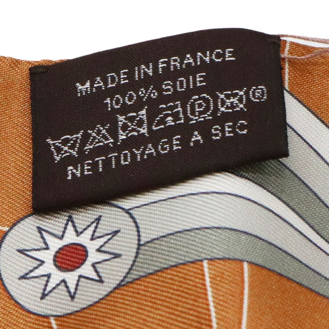 ツイリー オデッセイ<br>シルク100％<br>ノワゼット/アクア/マルチカラー<br>【未使用品】