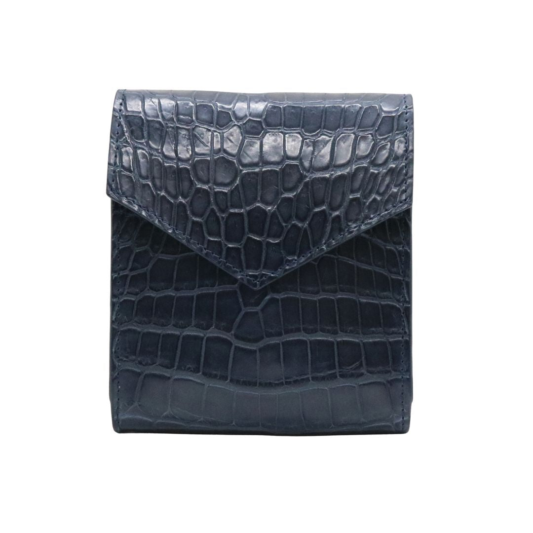 オリジナル<br>クロコダイル IQOSケース<BR>ネイビー<BR>【NEW】