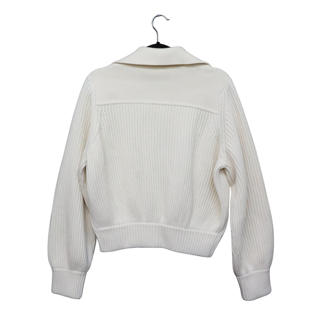 ロングスリーブジャケット<br>ヴァージン・ウール/毛100％<br>ブラン・ナチュレル<br>6H2223D3A338<br>【未使用品】