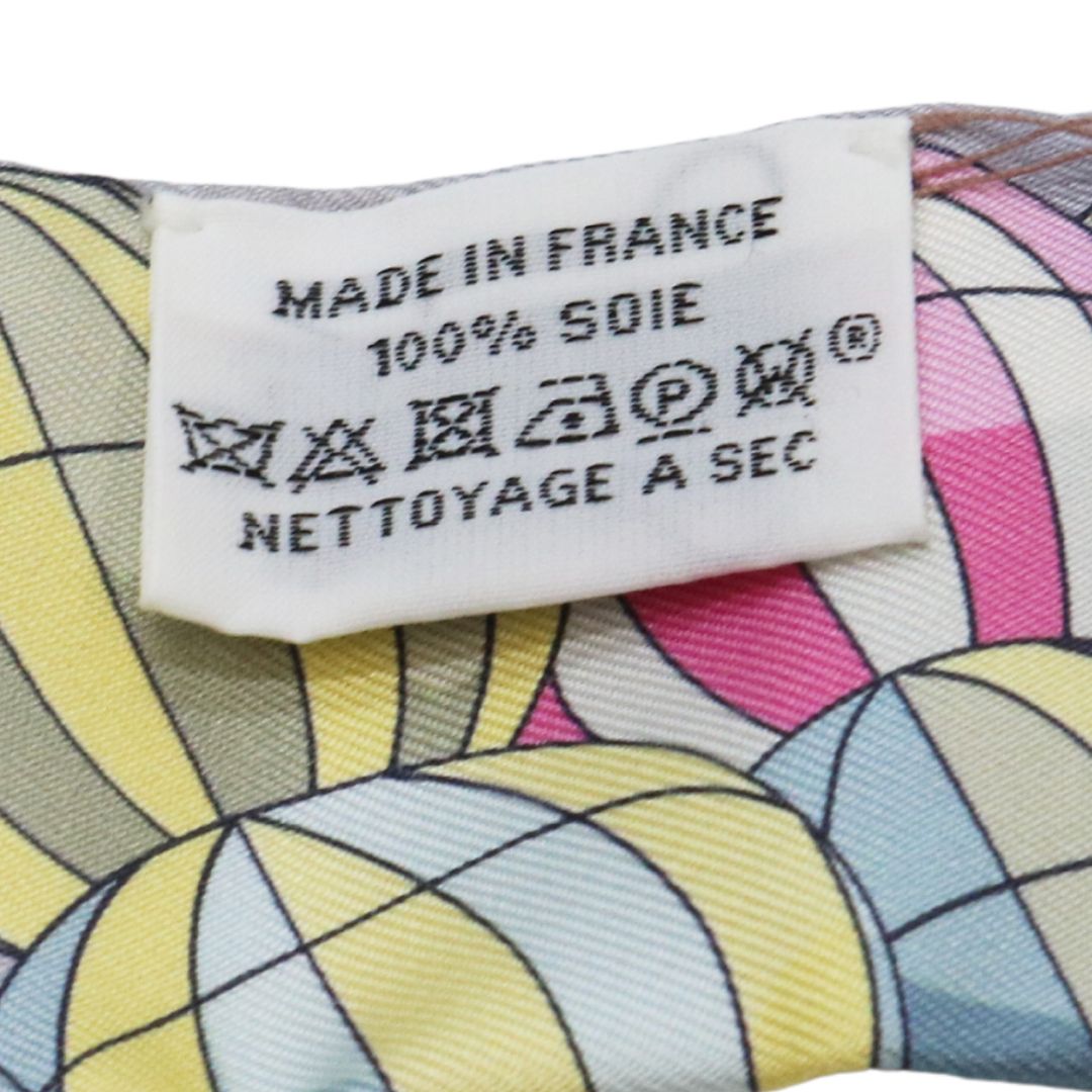 ツイリー大空の狂気<br>シルク100％<br>モーヴ/ジョーヌ/ヴェール<br>【未使用品】