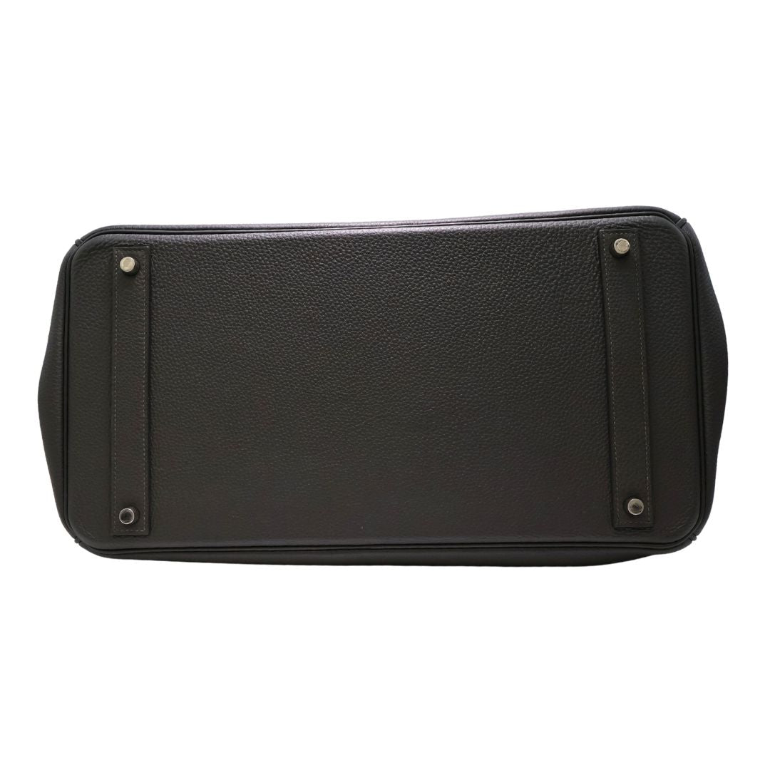 バーキン40<br>トゴ<br>グレー系/シルバー金具<br>【USED】