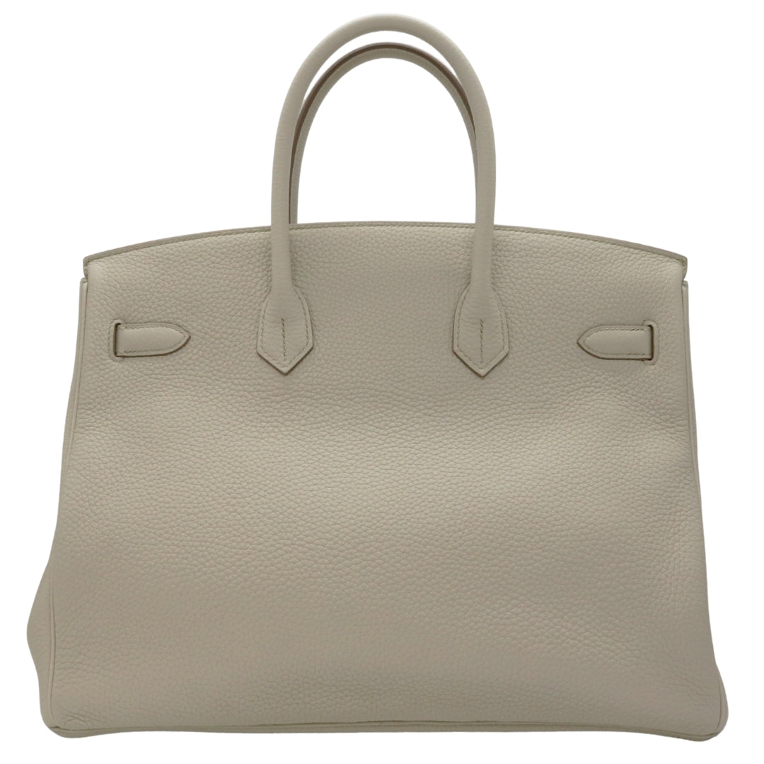 バーキン 35<br>トリヨンクレマンス<br>べトン/シルバー金具<br>【USED】