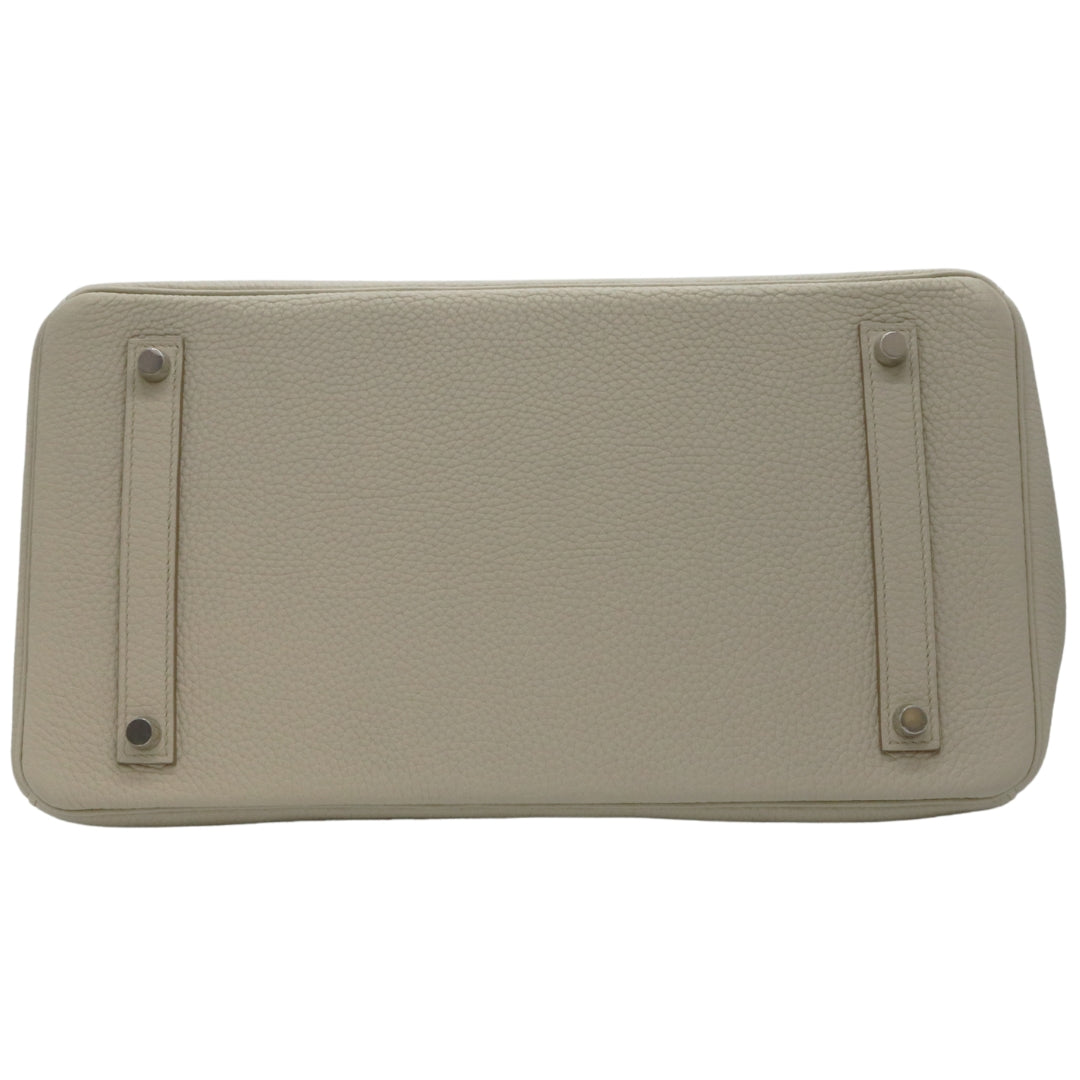 バーキン 35<br>トリヨンクレマンス<br>べトン/シルバー金具<br>【USED】