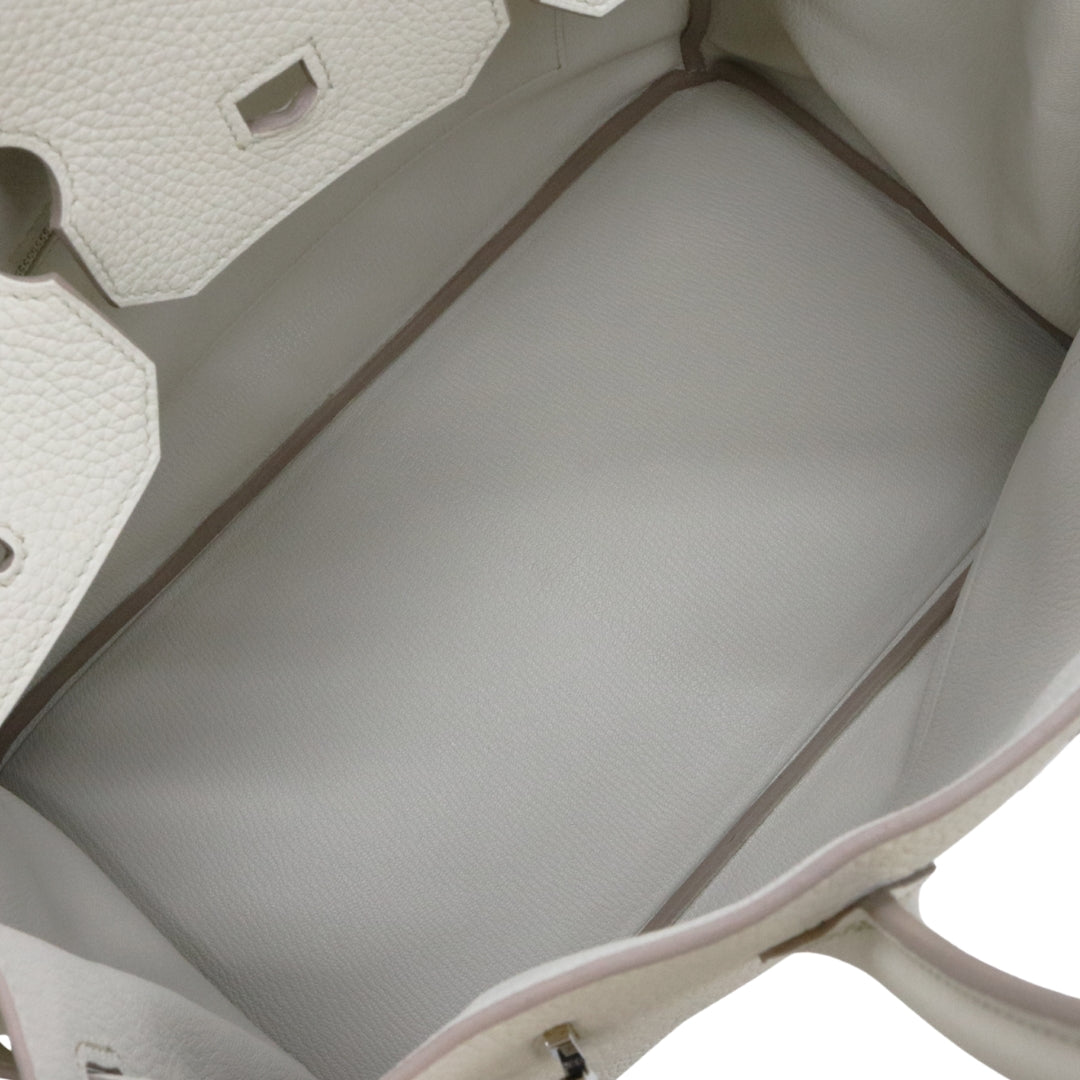 バーキン 35<br>トリヨンクレマンス<br>べトン/シルバー金具<br>【USED】