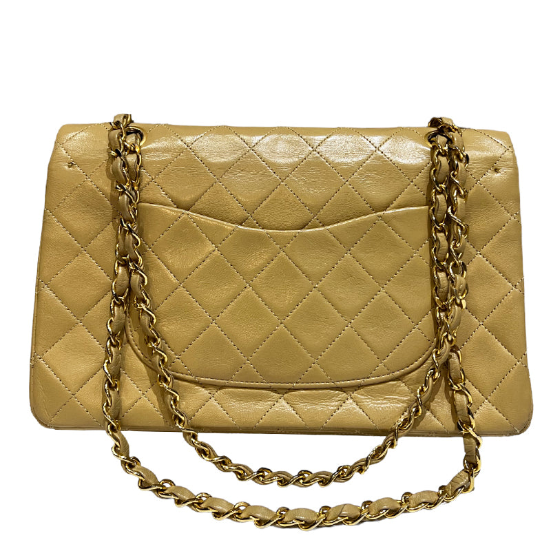 CHANEL【シャネル】<br>マトラッセ ダブルフラップ チェーンバッグ<br>【USED】