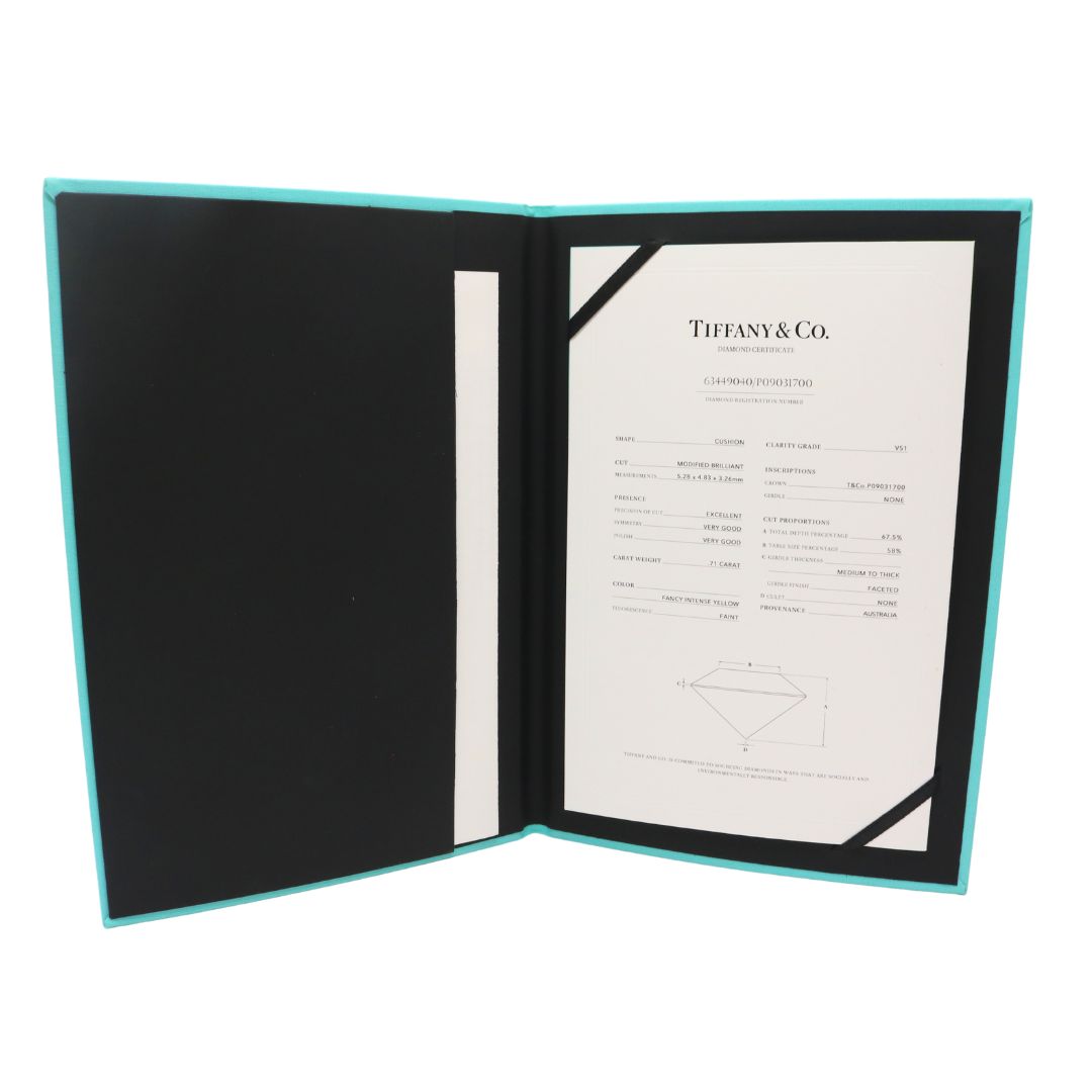 Tiffany&Co.【ティファニー】<br>バターカップ ペンダント<br>K18/PT950/D0.71ct<br>44388271<br>【USED】