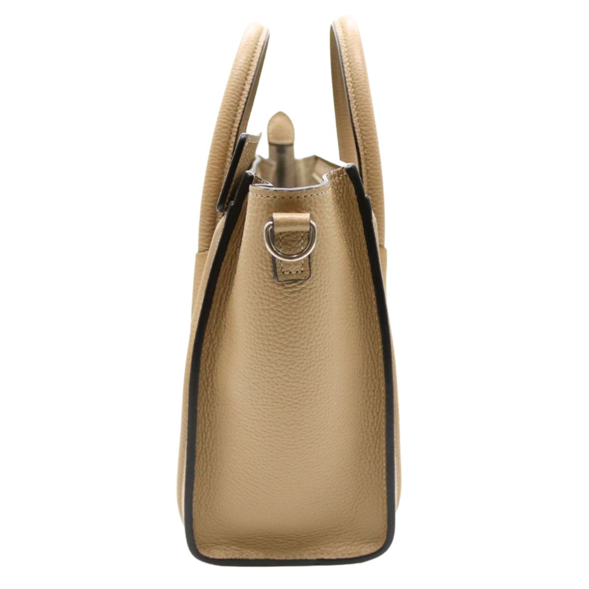 CELINE【セリーヌ】<br>ラゲージ ナノ<br>189243DRU.09SO<br>ドラムドカーフスキン【USED】