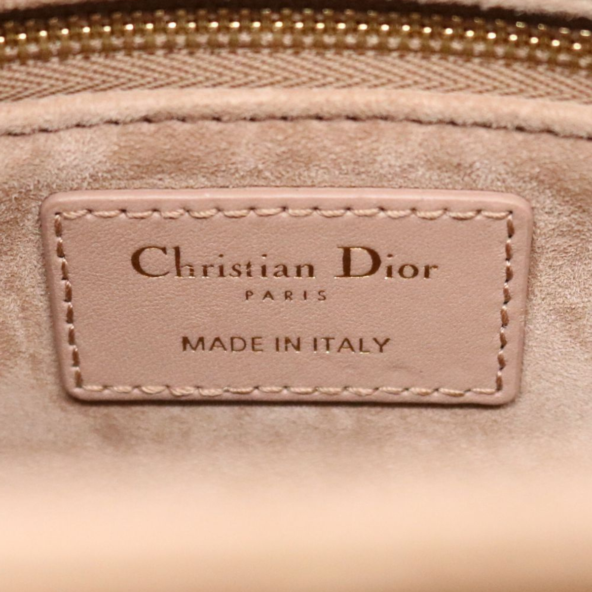 DIOR【ディオール】<br>レディ ディオール ミディアム<br>M0565ONGE<br>ラム【USED】