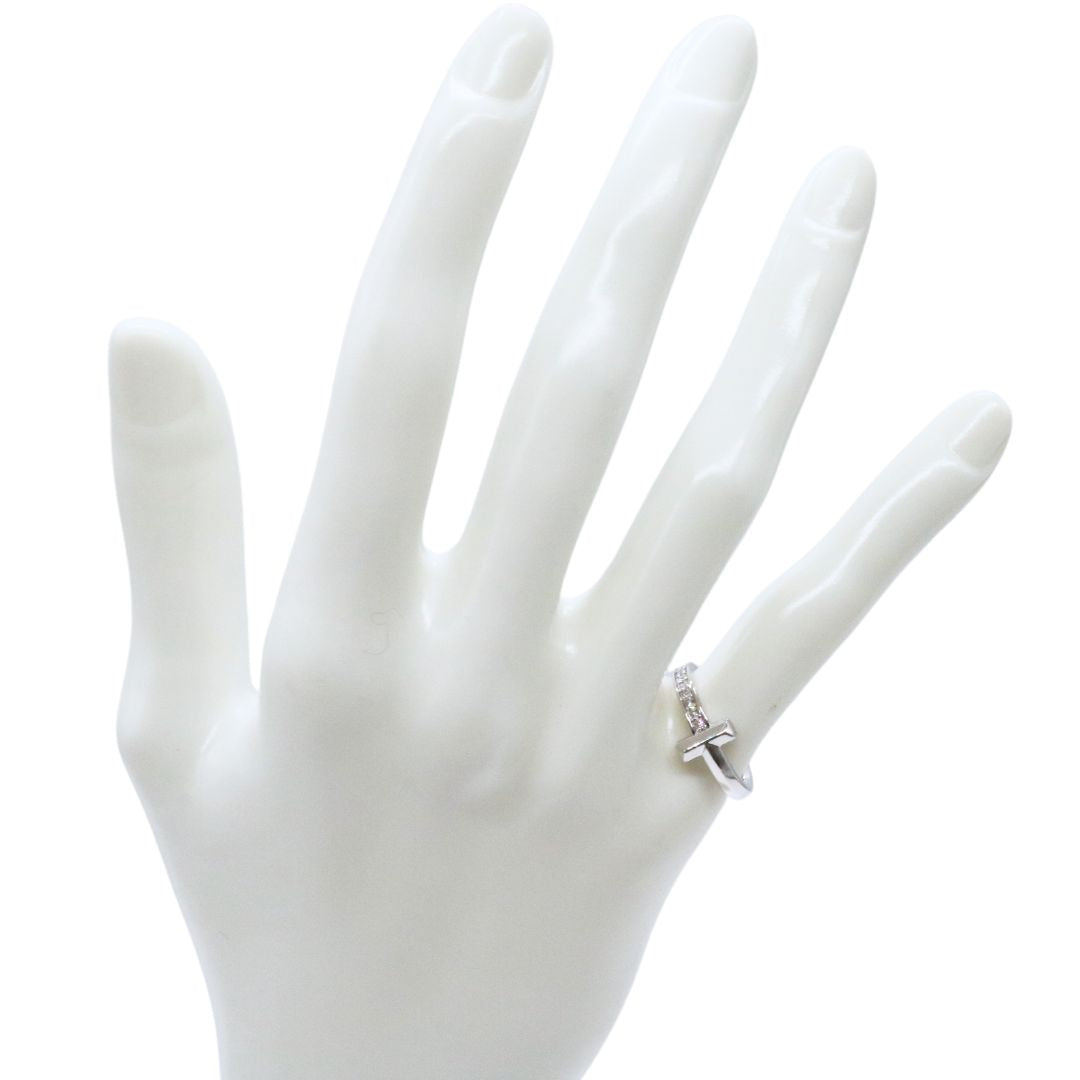 Tiffany & Co.【ティファニー】ダイヤモンド Tワン リング K18WG