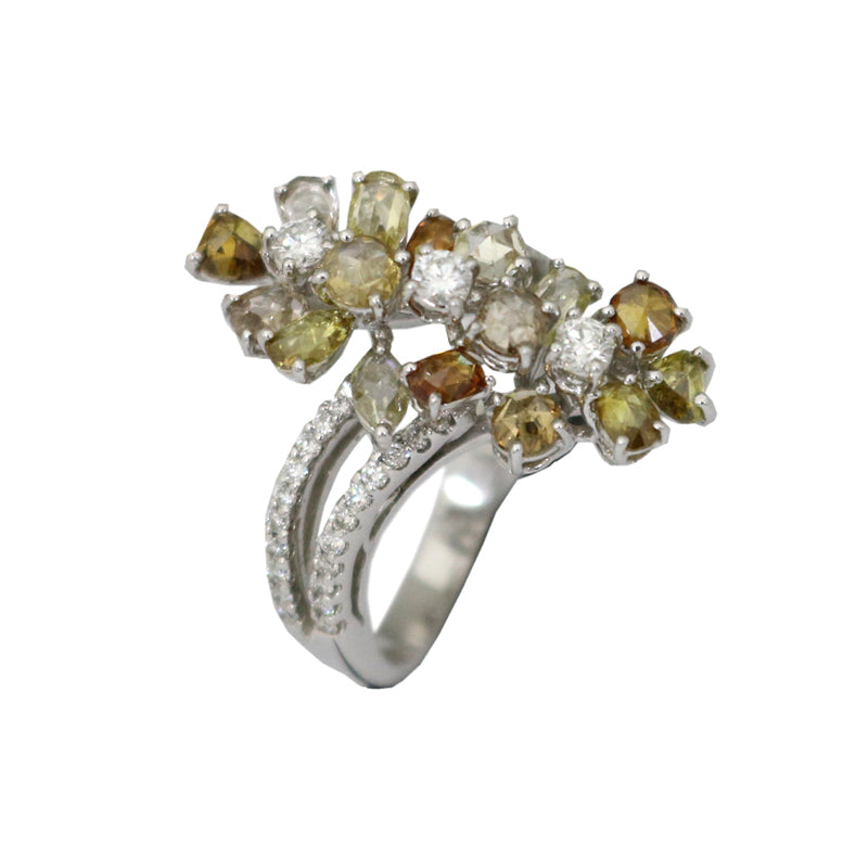 K18WG/D2.74ct<BR>ダイヤモンド<BR>リング<BR>【NEW】