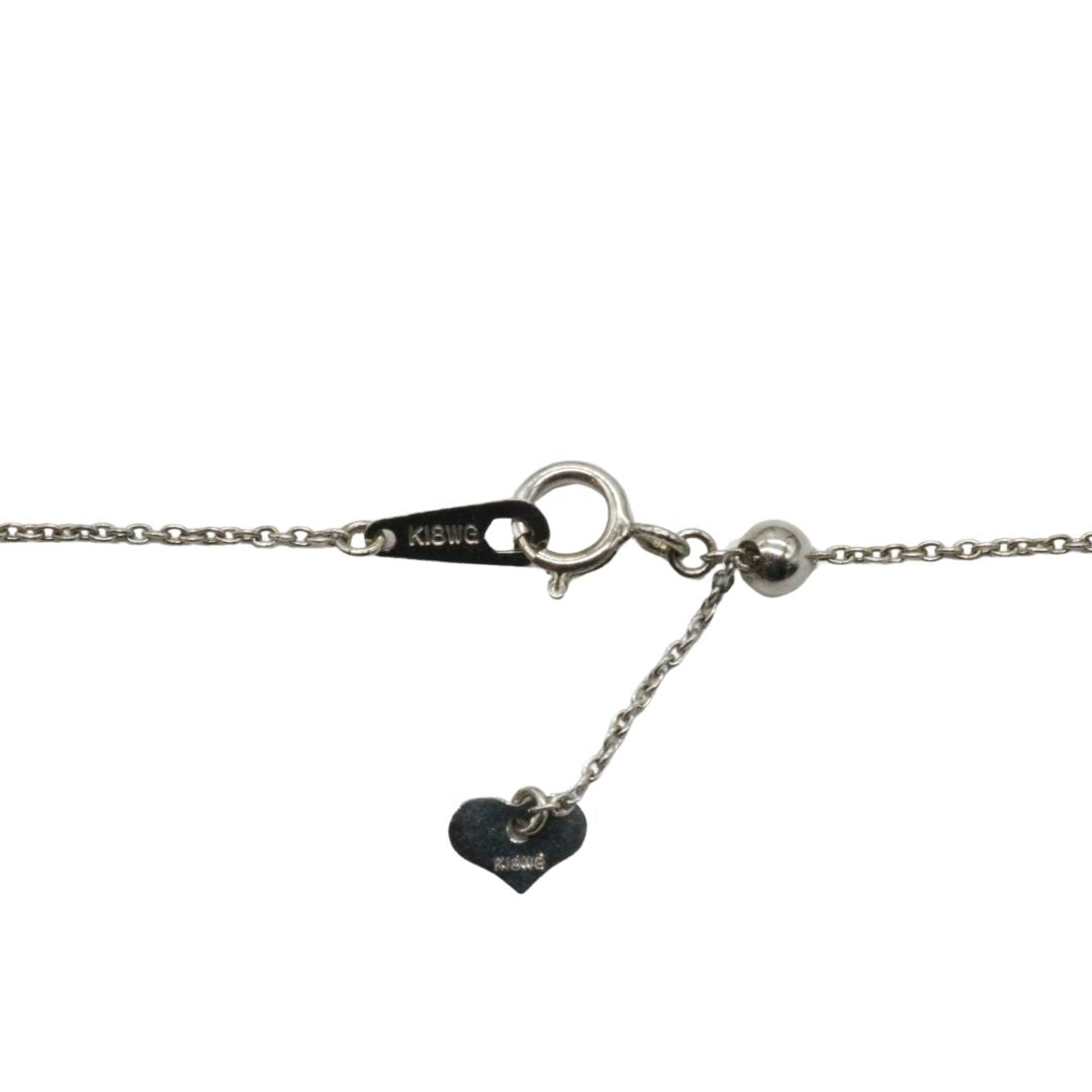 ORIGINAL JEWELRY<br>【オリジナルジュエリー】<br>K18WG/D0.12ct R0.32ct<br>バタフライネックレス<br>【NEW】