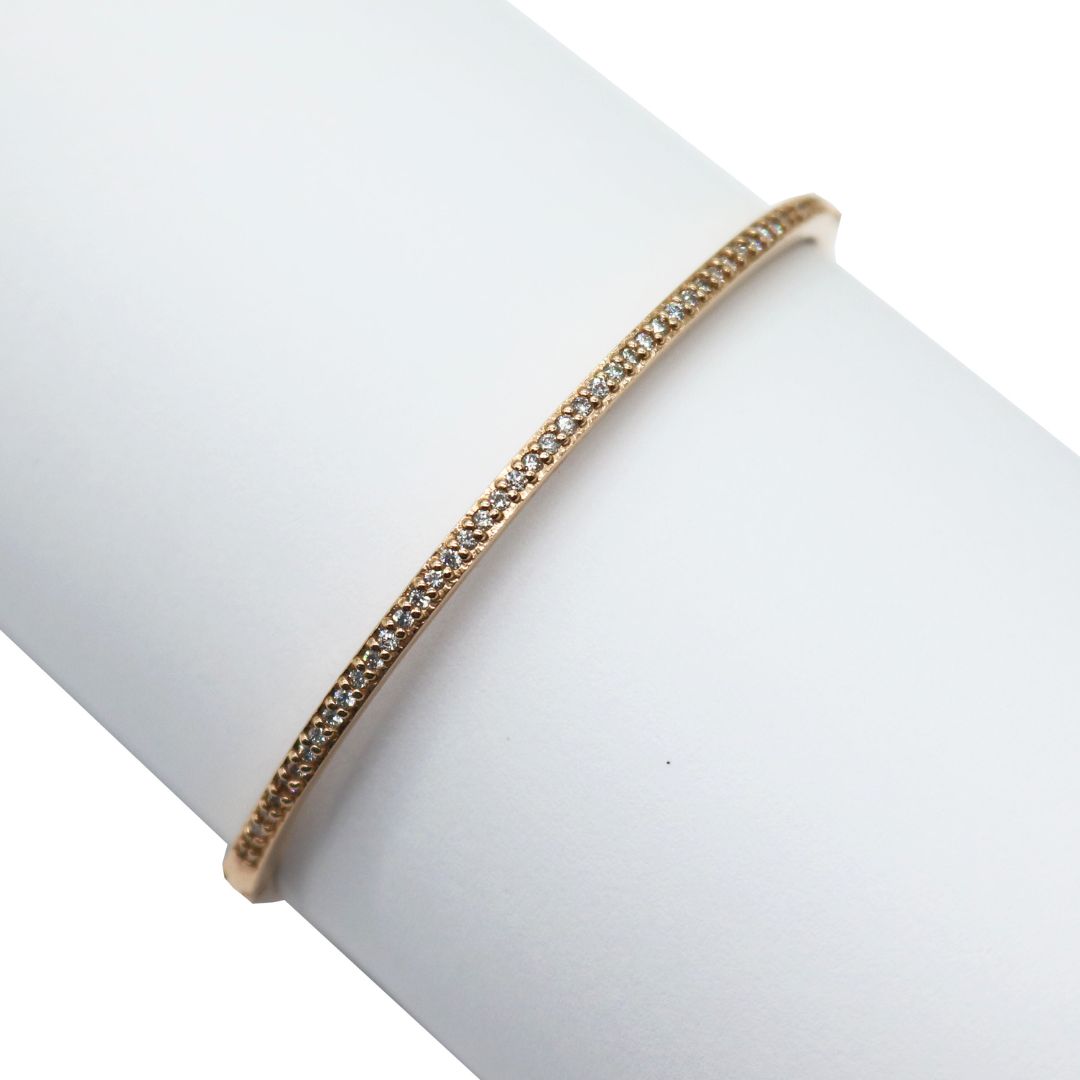 ORIGINAL JEWELRY<br>【オリジナルジュエリー】<br>K18YG/D0.50ct<br>ダイヤモンドブレスレット<br>【NEW】