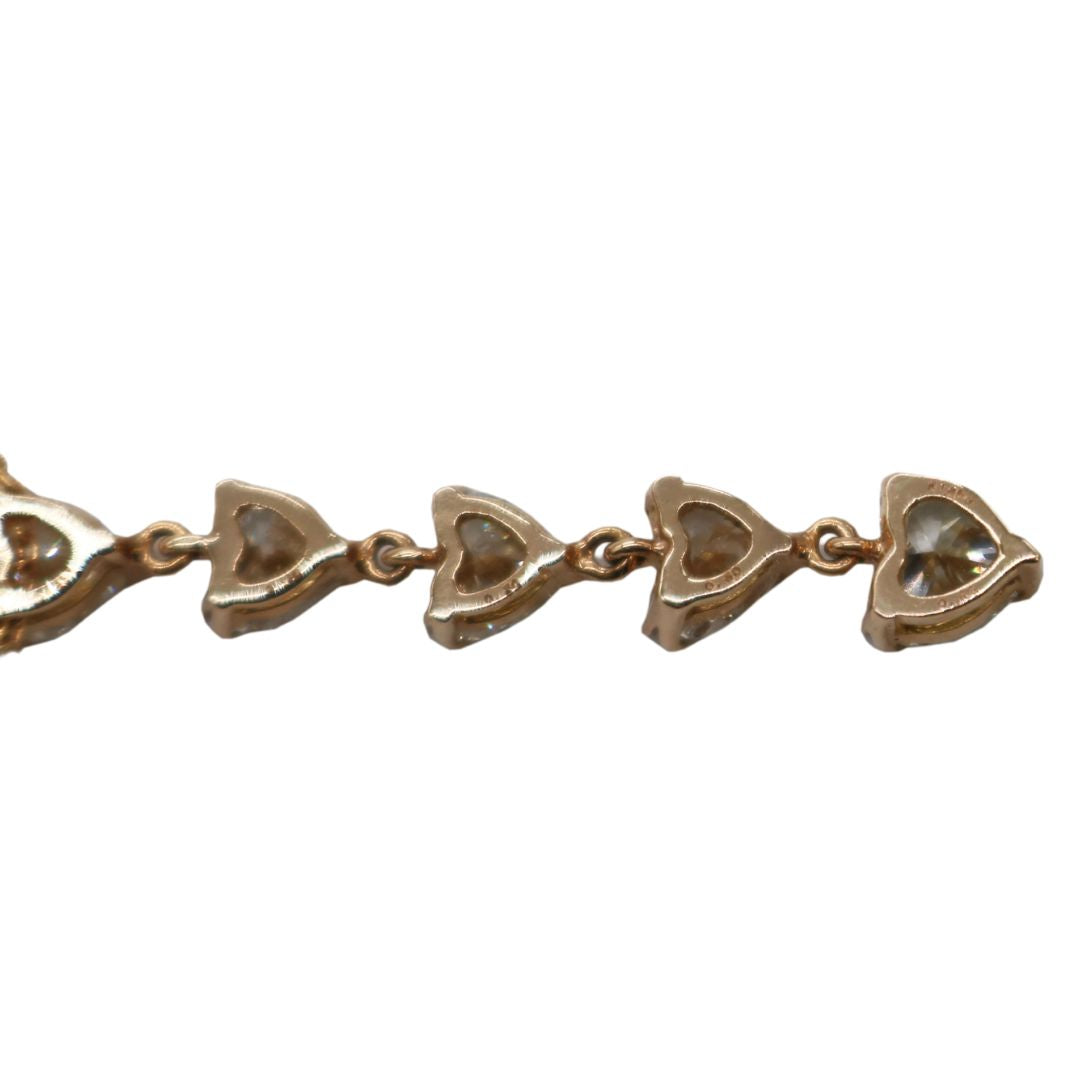 K18PG/D1.60ct<br>ハートダイヤモンドネックレス<br>【NEW】