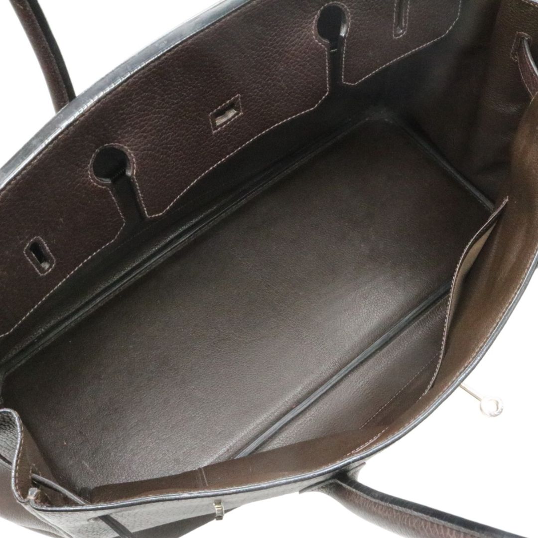ショルダーバーキン 45<br>フィヨルド<br>ハバナ/SV金具【USED】