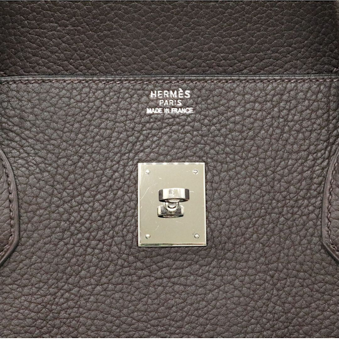 ショルダーバーキン 45<br>フィヨルド<br>ハバナ/SV金具【USED】