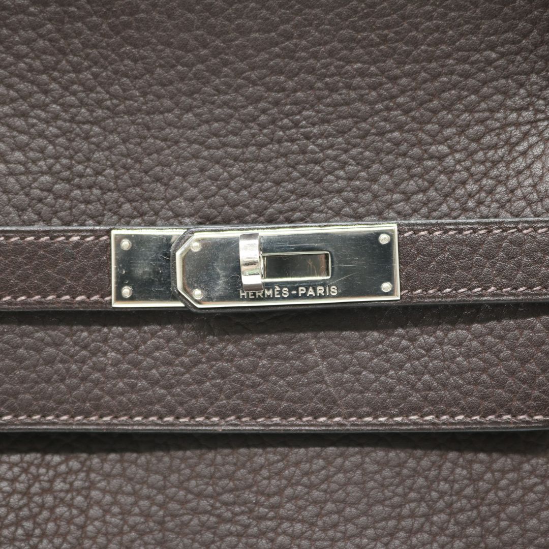 ショルダーバーキン 45<br>フィヨルド<br>ハバナ/SV金具【USED】