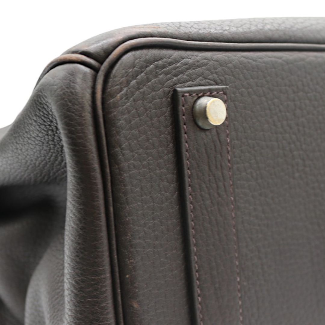 ショルダーバーキン 45<br>フィヨルド<br>ハバナ/SV金具【USED】